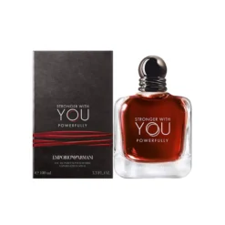 Alternative view of ادکلن جورجیو آرمانی استرانگر ویت یو پاورفولی 100 میل مردانه Giorgio Armani Stronger With You Powerfully